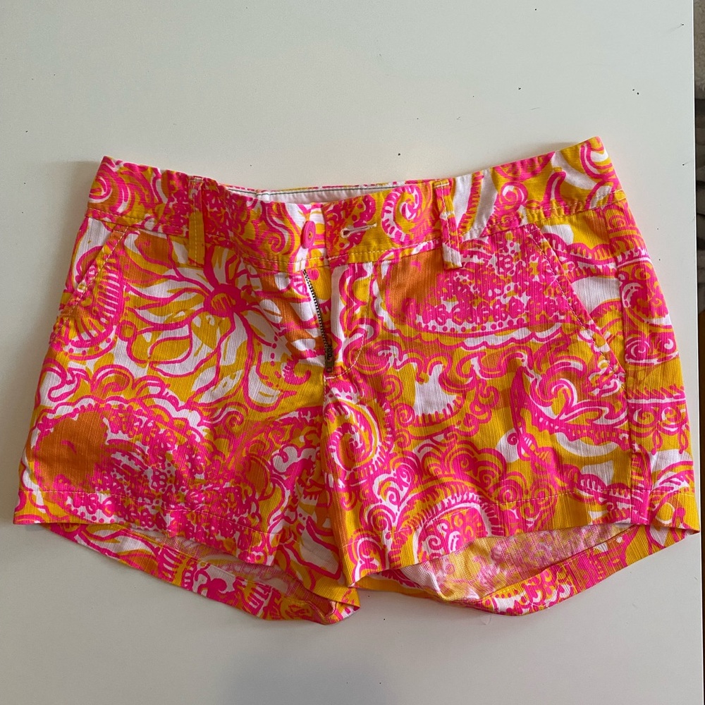 lilly pulitzer callahan short size 4